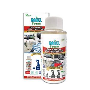 Miel Foam Konsantre Oto Çok Amaçlı Temizleyici 100 ml = 1 Litre