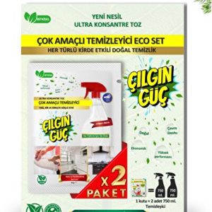 Çılgın Güç Bitkisel Çok Amaçlı Yüzey Temizleyici Vegan 1,5 L
