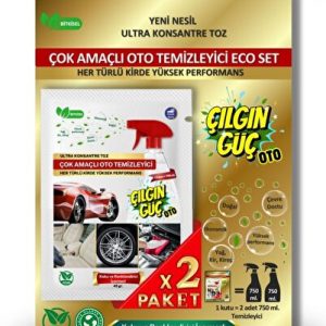 Çılgın Güç Çok Amaçlı Bitkisel Oto Bakım ve Temizlik